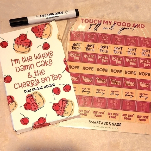 B*tch Boss Dry Erase Board Bundle Set - Picture 1 of 10